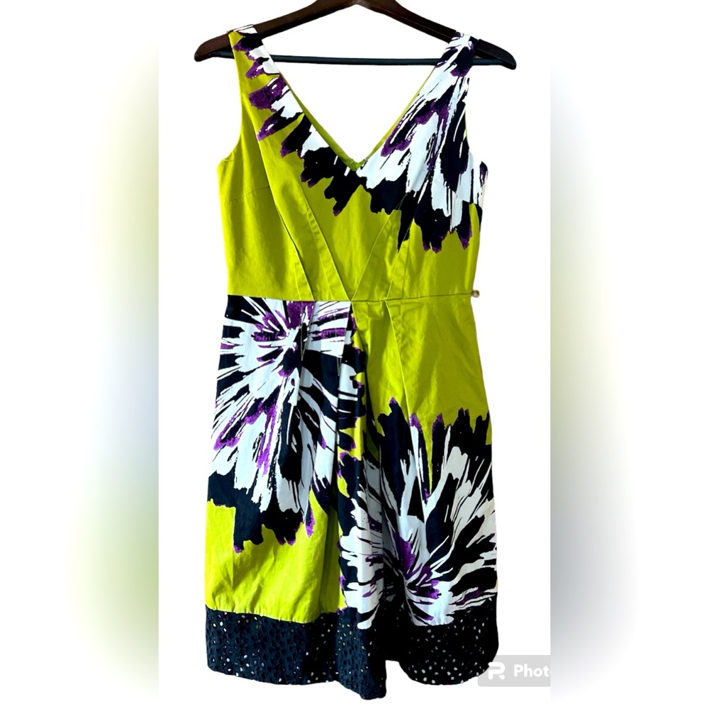 Nine West EUC Vibrant Floral Women's Dress